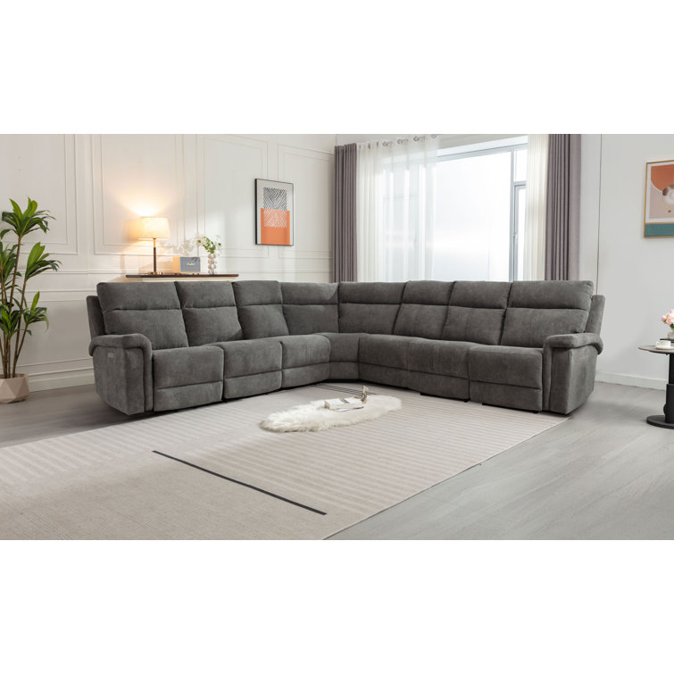 Zero wall clearance reclining sectional discount